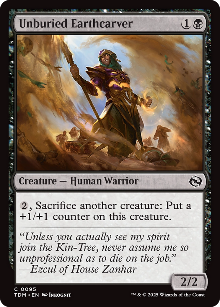 Unburied Earthcarver [Tarkir: Dragonstorm] | Good Games Modbury