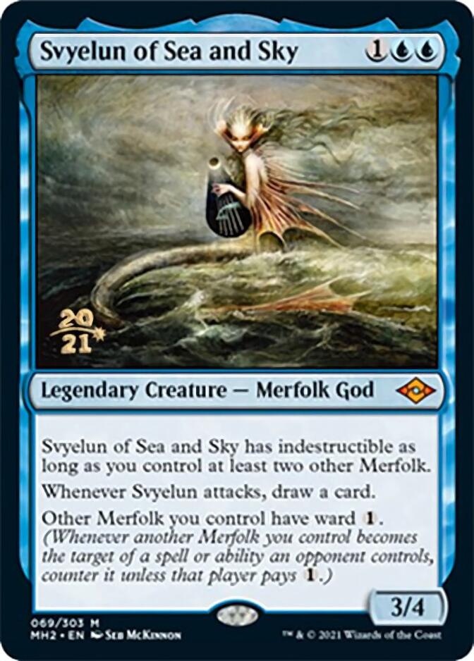 Svyelun of Sea and Sky [Modern Horizons 2 Prerelease Promos] | Good Games Modbury