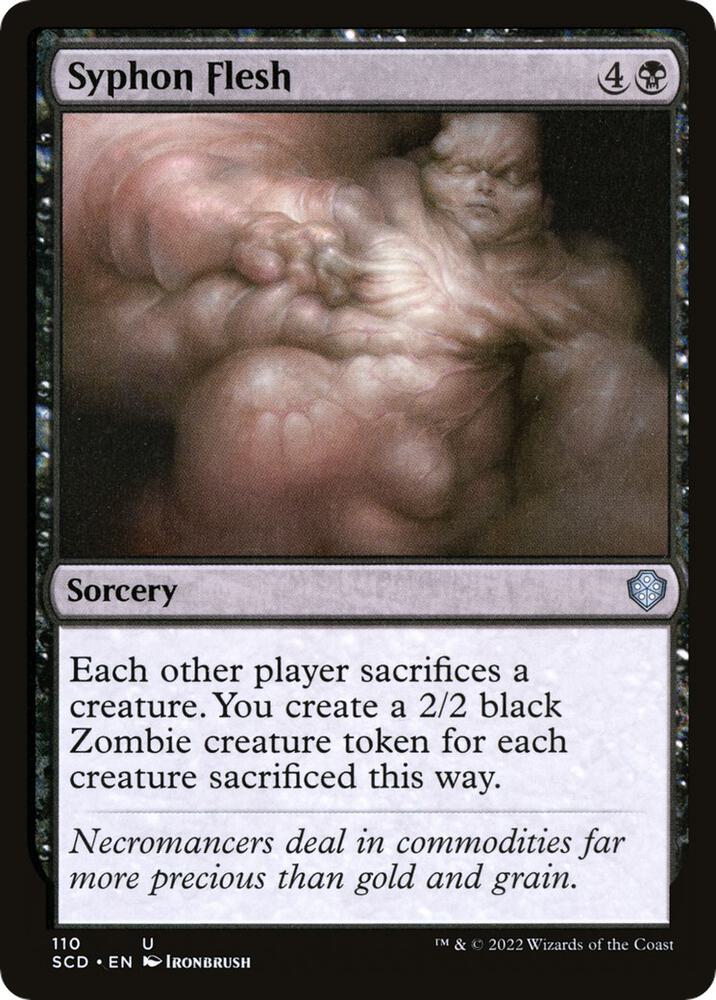Syphon Flesh 110/352 (Starter Commander Decks)  | Good Games Modbury