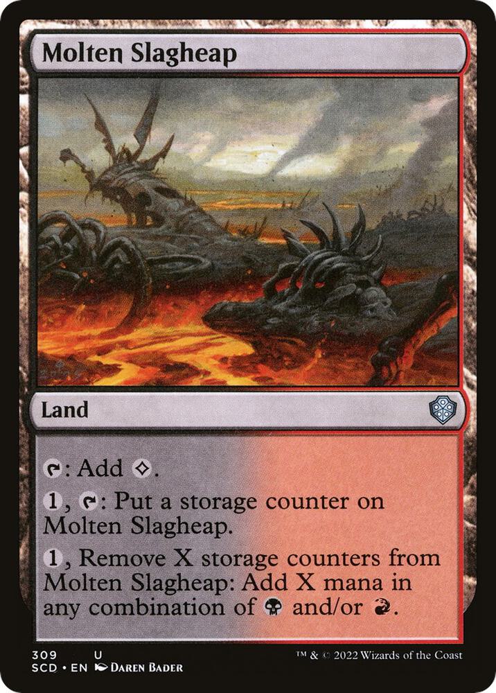 Molten Slagheap 309/352 (Starter Commander Decks)  | Good Games Modbury