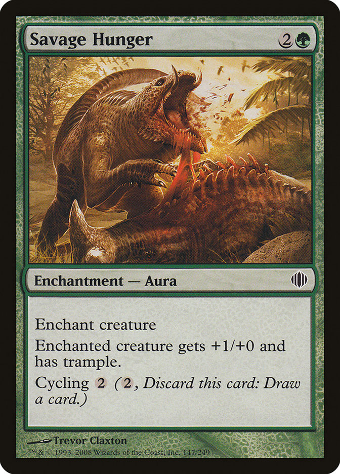 Savage Hunger 147/249 (Shards of Alara)  | Good Games Modbury