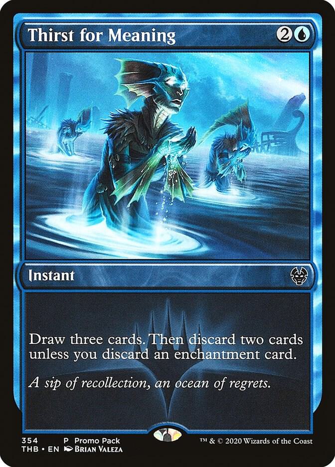 Thirst for Meaning 354/254 (Promo Pack: Theros Beyond Death)  | Good Games Modbury