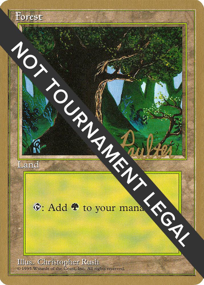 Forest C 1996 Preston Poulter 4ED pp378/308 (World Championship Decks)  | Good Games Modbury