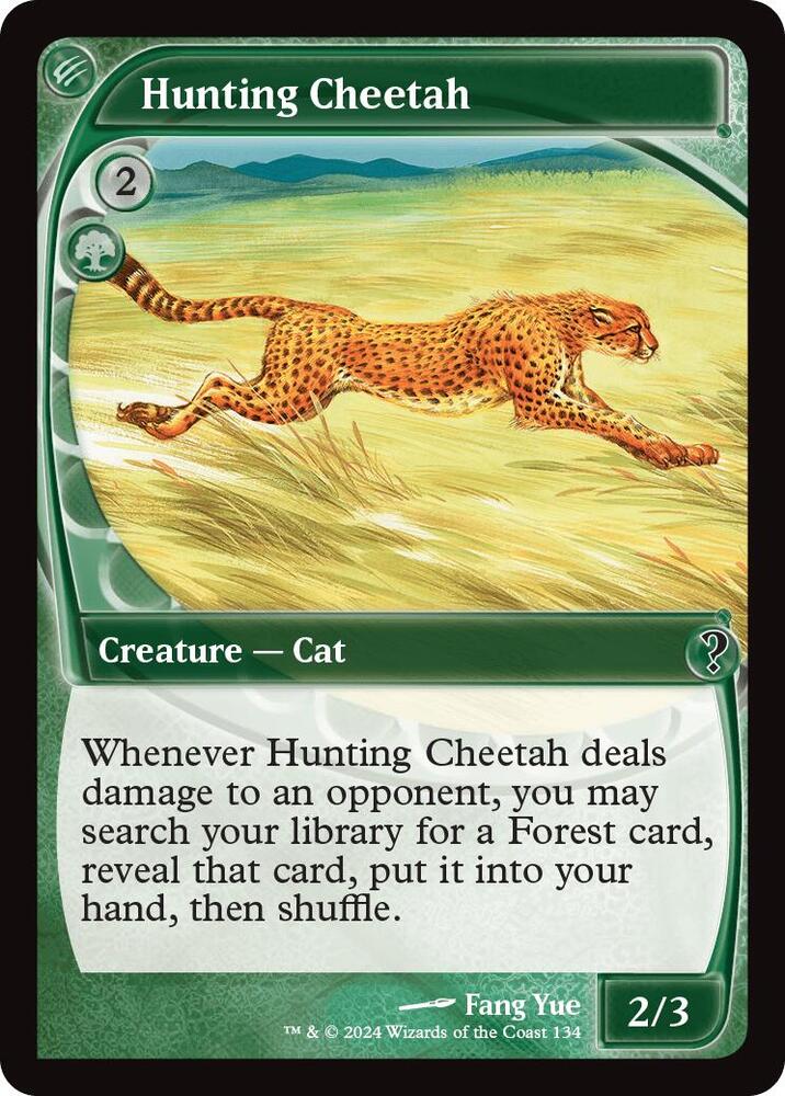 Hunting Cheetah 134/390 (Mystery Booster 2)  - Future Sight | Good Games Modbury