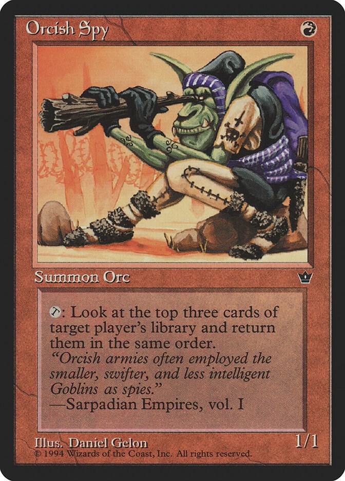 Orcish Spy 61b/187 (Fallen Empires)  | Good Games Modbury