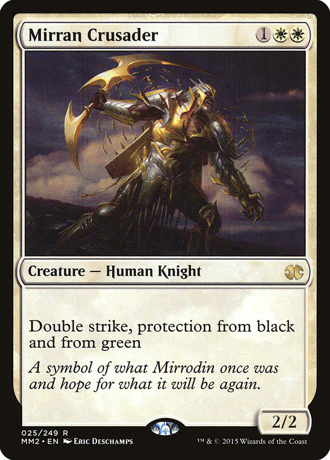 Mirran Crusader 25/249 (Modern Masters 2015)  | Good Games Modbury