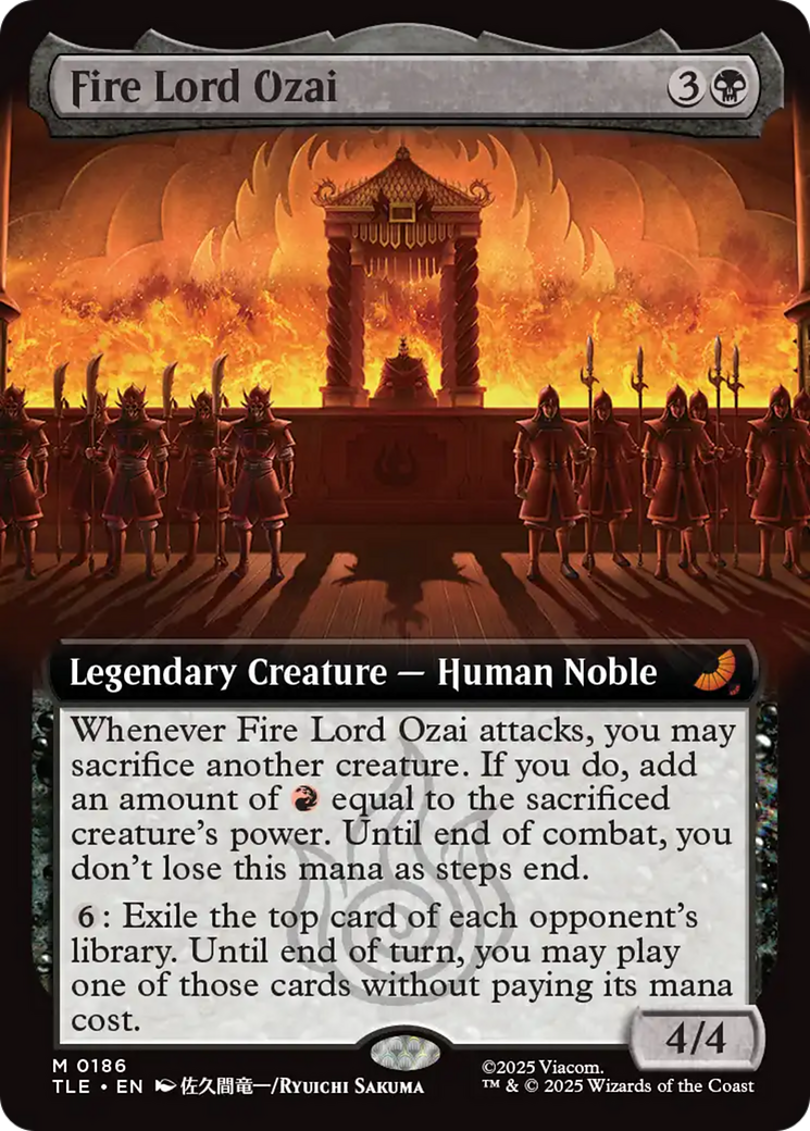 Fire Lord Ozai (Extended Art) [Avatar: The Last Airbender: Eternal-Legal] | Good Games Modbury