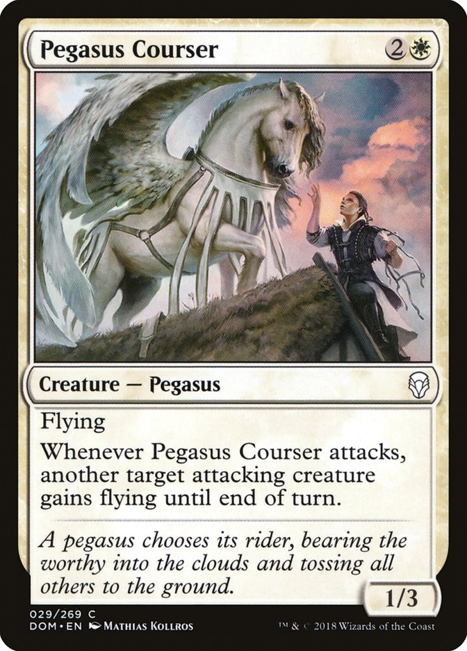 Pegasus Courser [Dominaria] | Good Games Modbury