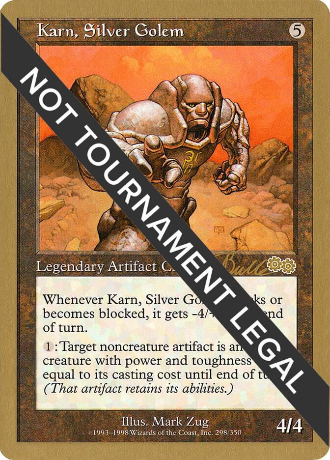 Karn Silver Golem 1999 Kai Budde USG kb298/111 (World Championship Decks)  | Good Games Modbury