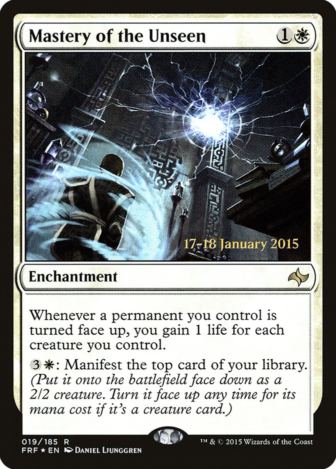 Mastery of the Unseen [Fate Reforged Prerelease Promos] | Good Games Modbury