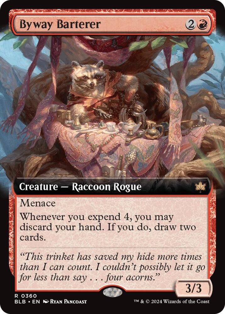 Byway Barterer 360/281 (Bloomburrow)  - Extended Art Foil | Good Games Modbury