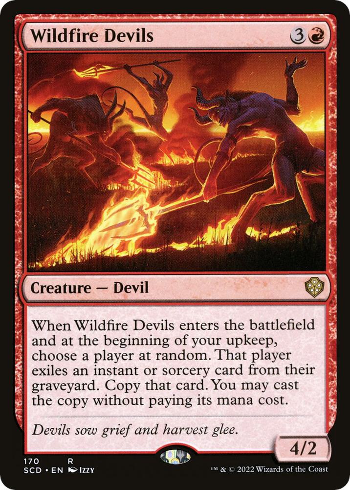 Wildfire Devils 170/352 (Starter Commander Decks)  | Good Games Modbury