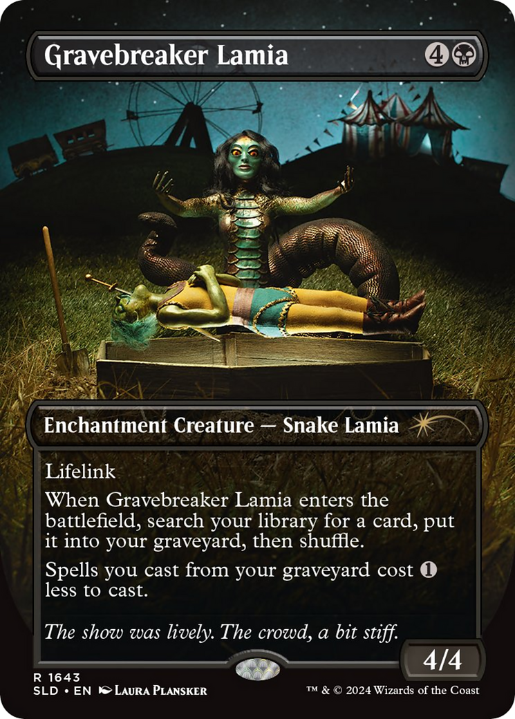 Gravebreaker Lamia (Rainbow Foil) [Secret Lair Drop Series] | Good Games Modbury