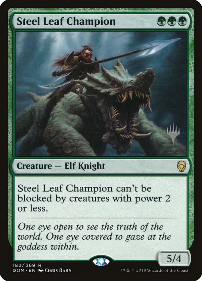 Steel Leaf Champion 182 (Promo Pack: Core Set 2020)  | Good Games Modbury