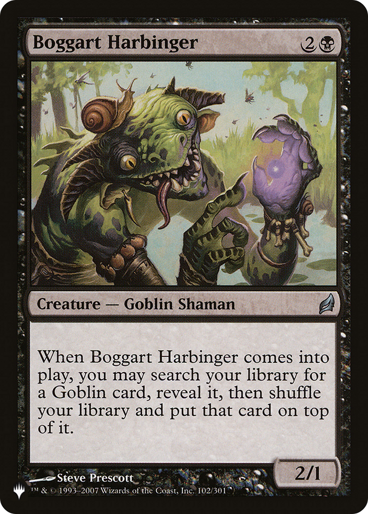 Boggart Harbinger [The List Reprints] | Good Games Modbury