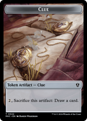 Clue // Insect (0017) Double-Sided Token [Murders at Karlov Manor Commander Tokens] | Good Games Modbury