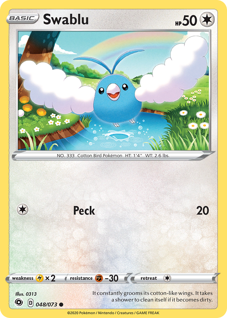 Swablu (048/073) [Sword & Shield: Champion's Path] | Good Games Modbury