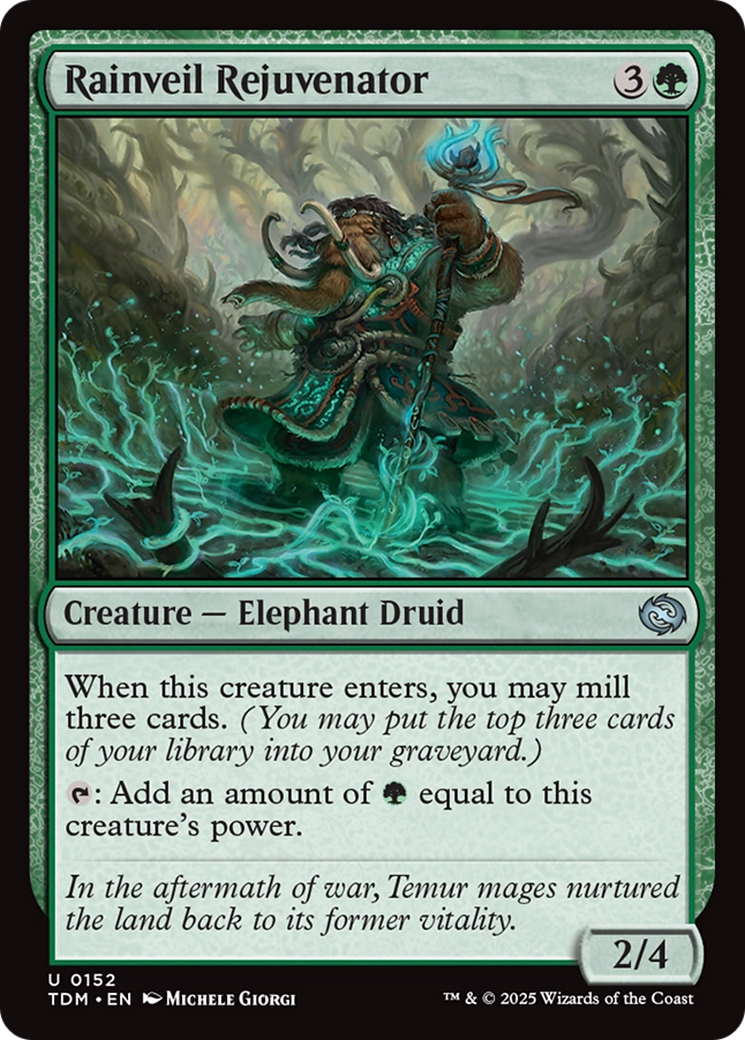 Rainveil Rejuvenator [Tarkir: Dragonstorm] | Good Games Modbury