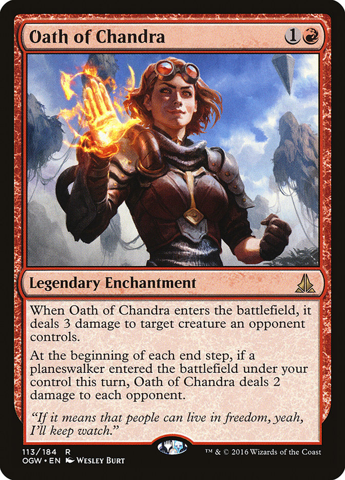 Oath of Chandra 113/184 (Oath of the Gatewatch)  | Good Games Modbury