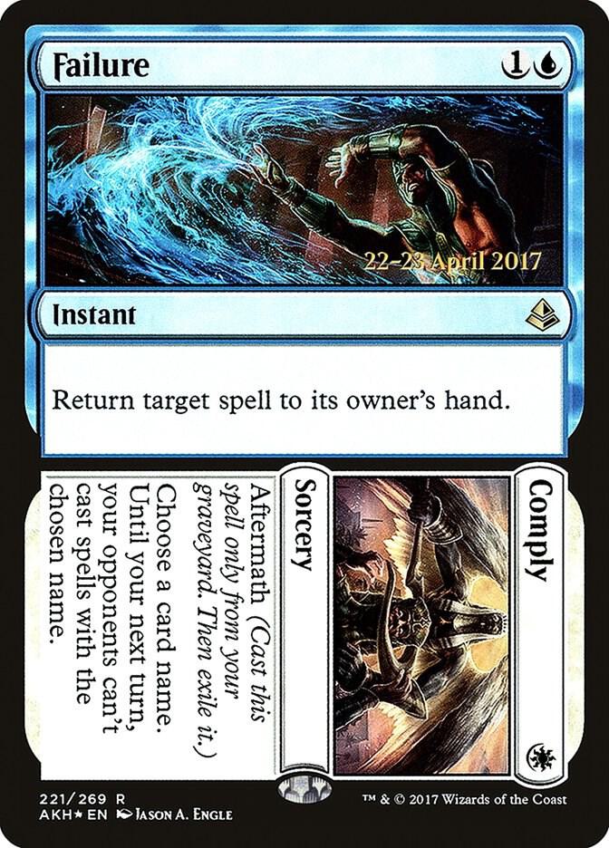 Failure Comply 221s/77 (Prerelease Cards)  - Foil | Good Games Modbury