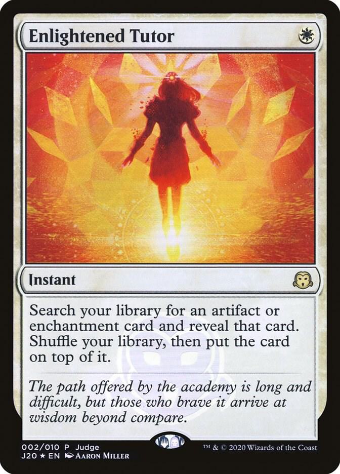Enlightened Tutor 2/10 (Judge Promos)  - Foil | Good Games Modbury