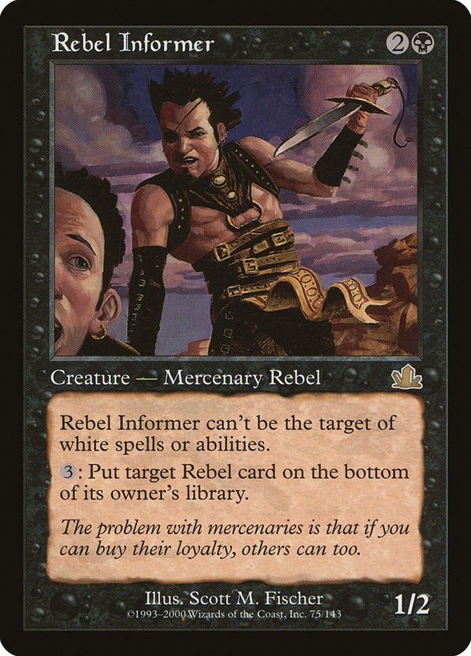 Rebel Informer 75/143 (Prophecy)  - Foil | Good Games Modbury