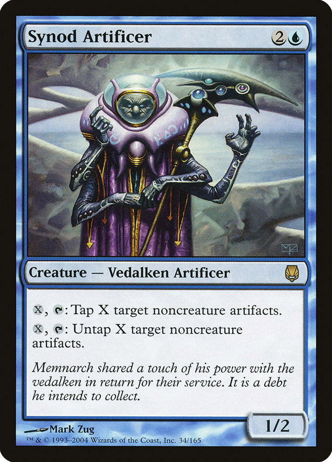 Synod Artificer 34/165 (Darksteel)  | Good Games Modbury