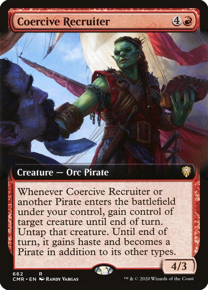 Coercive Recruiter 662 (Commander Legends)  - Extended Art | Good Games Modbury