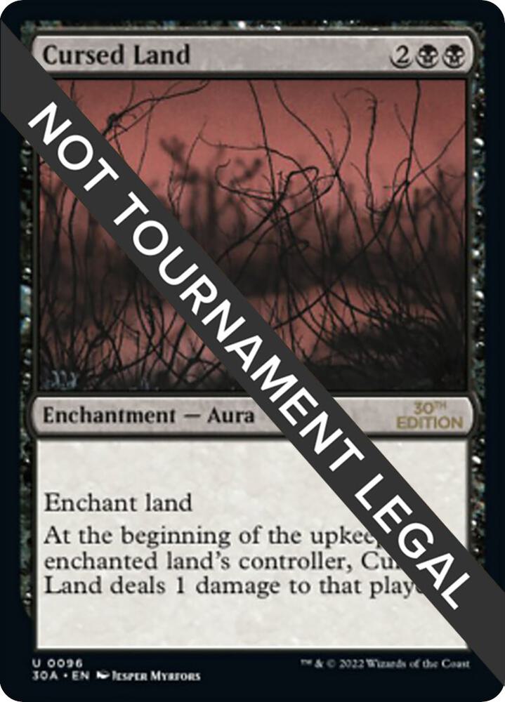 Cursed Land 96/594 (30th Anniversary Edition)  | Good Games Modbury