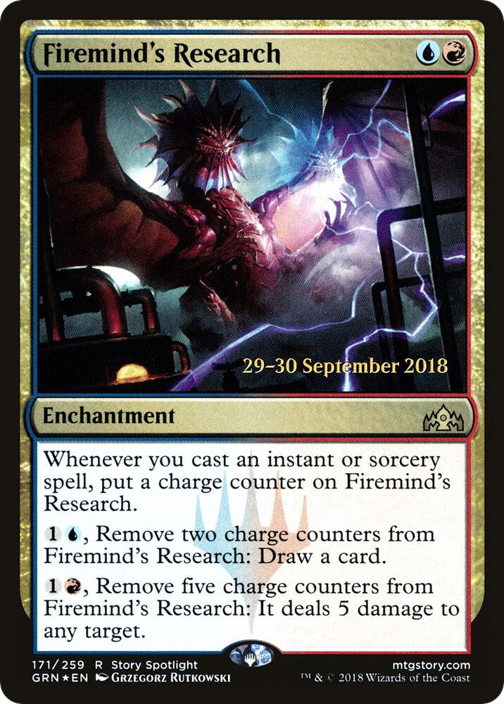 Fireminds Research 171s/84 (Prerelease Cards)  - Foil | Good Games Modbury