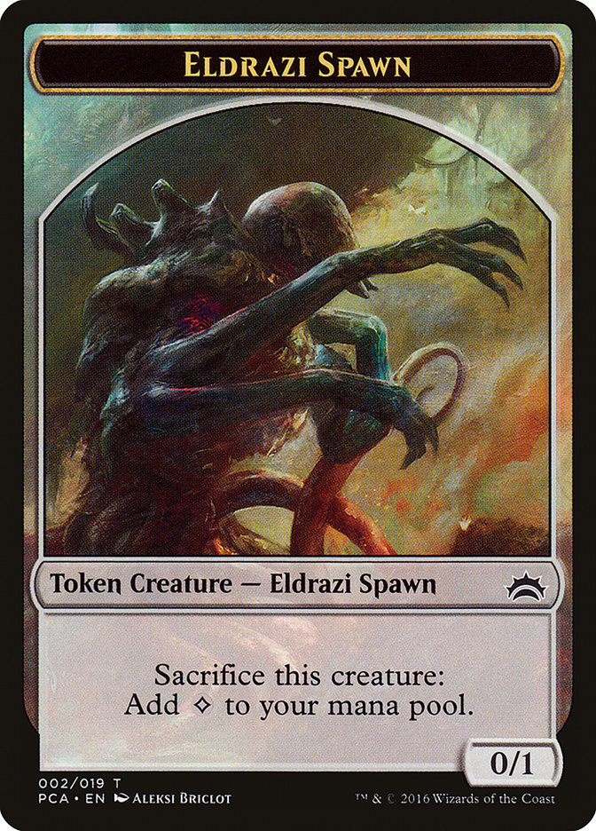 Eldrazi Spawn Token (002/019) [Planechase Anthology Tokens] | Good Games Modbury