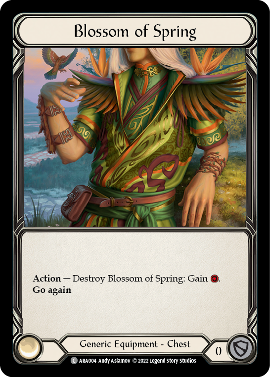 Blossom of Spring [ARA004] (Outsiders Arakni Blitz Deck) | Good Games Modbury