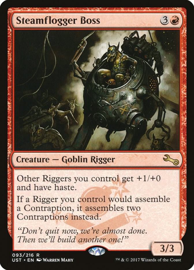 Steamflogger Boss 93/216 (Unstable)  - Foil | Good Games Modbury