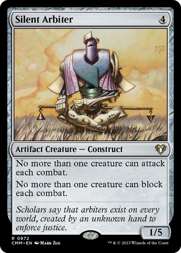 Silent Arbiter [Commander Masters] | Good Games Modbury
