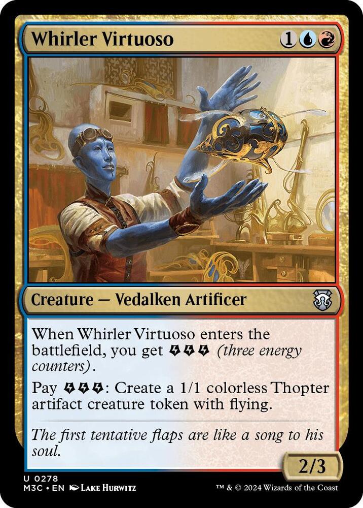 Whirler Virtuoso 278/411 (Commander: Modern Horizons 3)  - Ripple Foil | Good Games Modbury