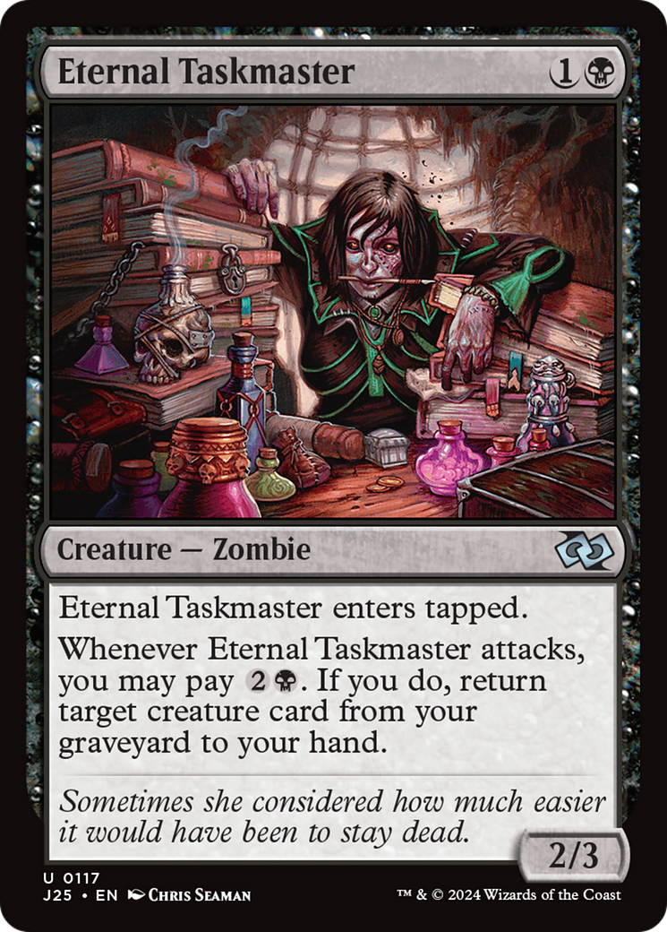 Eternal Taskmaster [Foundations Jumpstart] | Good Games Modbury