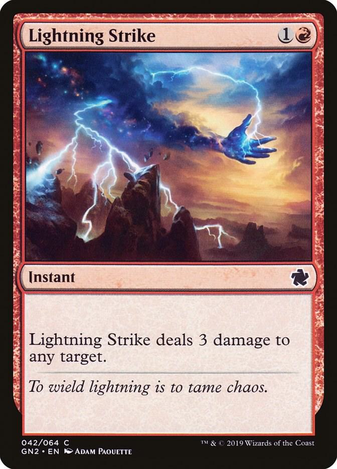 Lightning Strike 42/64 (Magic Game Night 2019)  | Good Games Modbury