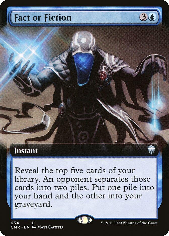 Fact or Fiction 634/361 (Commander Legends)  - Extended Art Foil | Good Games Modbury