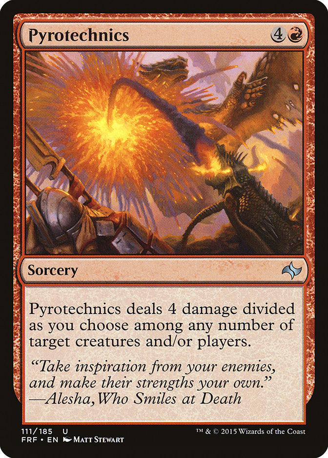 Pyrotechnics 111/185 (Fate Reforged)  | Good Games Modbury