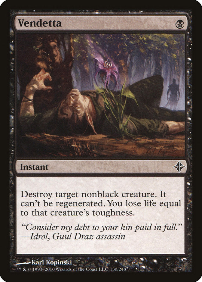 Vendetta 130/248 (Rise of the Eldrazi)  - Foil | Good Games Modbury