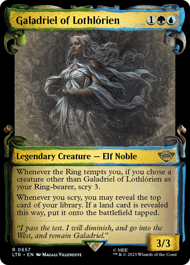 Galadriel of Lothlorien [The Lord of the Rings: Tales of Middle-Earth Showcase Scrolls] | Good Games Modbury