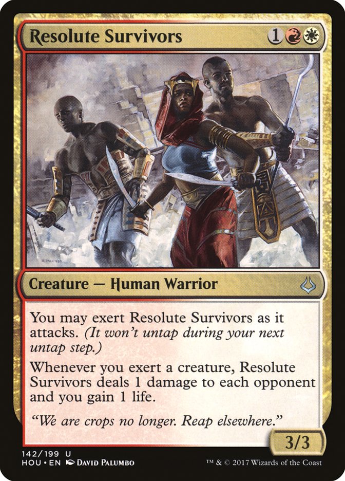 Resolute Survivors 142/199 (Hour of Devastation)  - Foil | Good Games Modbury