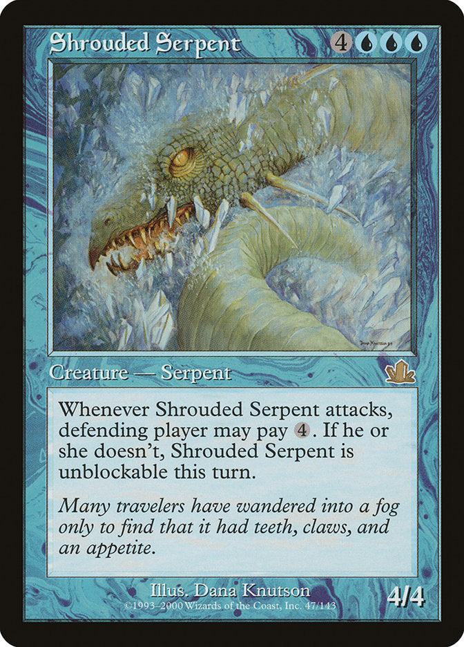 Shrouded Serpent 47/143 (Prophecy)  - Foil | Good Games Modbury