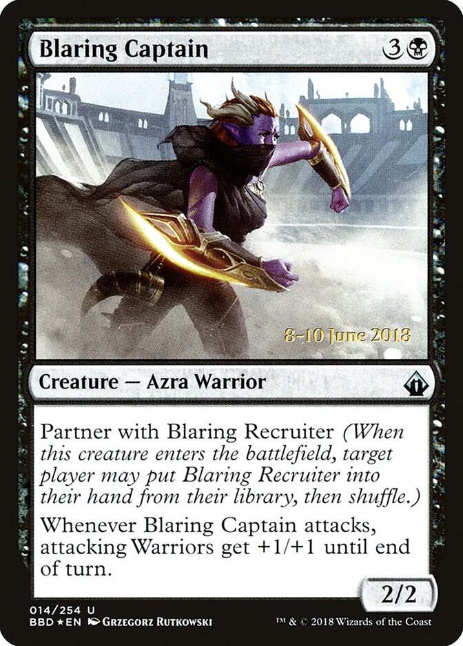 Blaring Captain 14s/22 (Launch Party & Release Event Promos)  - Foil | Good Games Modbury