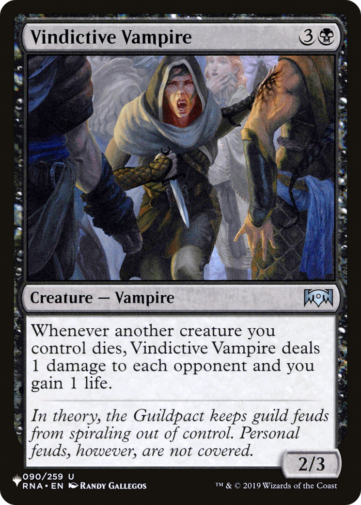 Vindictive Vampire [The List Reprints] | Good Games Modbury