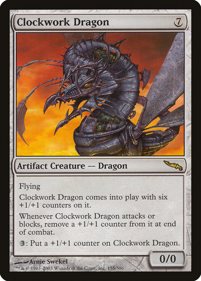 Clockwork Dragon 155 (Mirrodin)  - Foil | Good Games Modbury