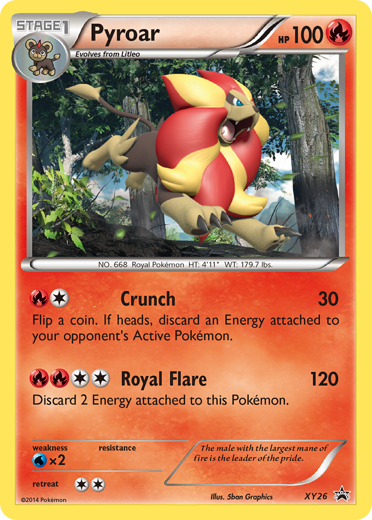 Pyroar (XY26) [XY: Black Star Promos] | Good Games Modbury