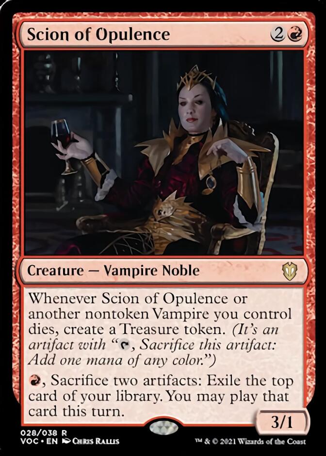 Scion of Opulence [Innistrad: Crimson Vow Commander] | Good Games Modbury