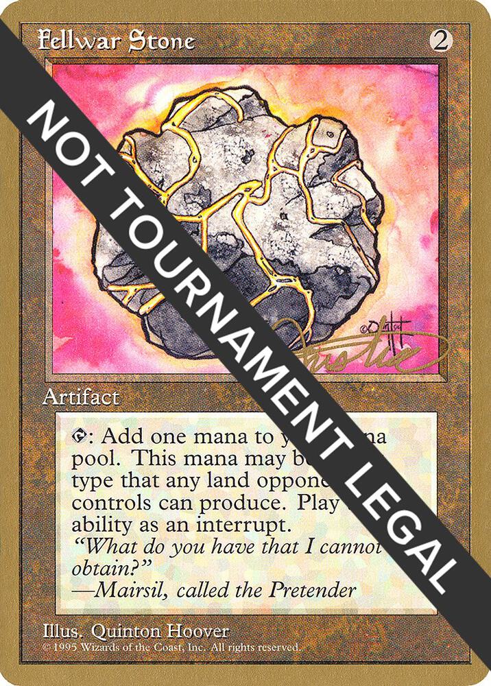 Fellwar Stone 1996 Mark Justice 4ED mj319/308 (World Championship Decks)  | Good Games Modbury