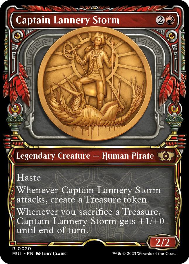 Captain Lannery Storm 20/65 (March of the Machine: Multiverse Legends)  - Showcase Foil | Good Games Modbury
